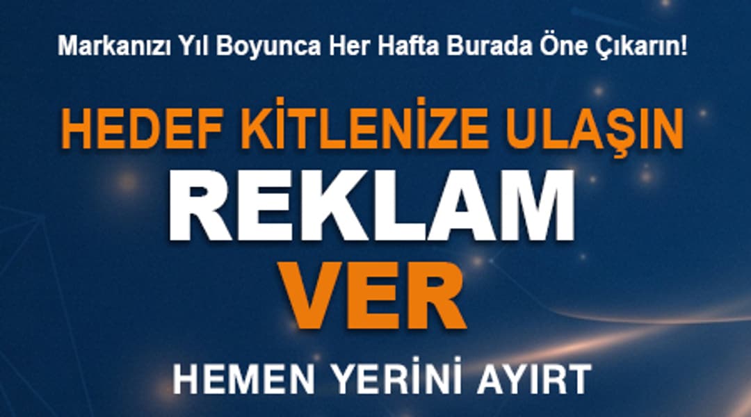 Bu Alana Reklam Verin!